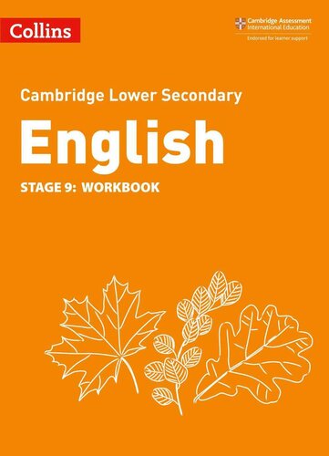 Cambridge Lower Secondary - English Stege 9 Workbook
