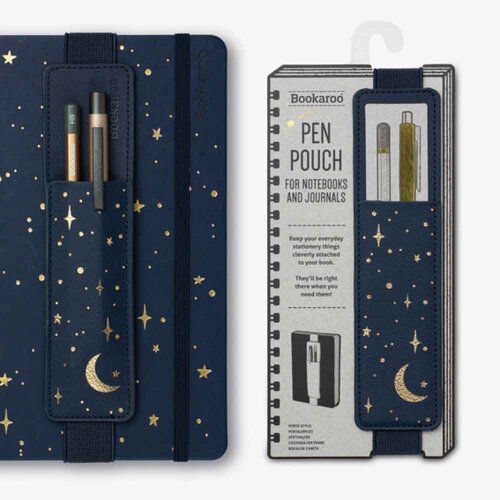 Bookaroo Pen Pouch For Books Moon & Stars