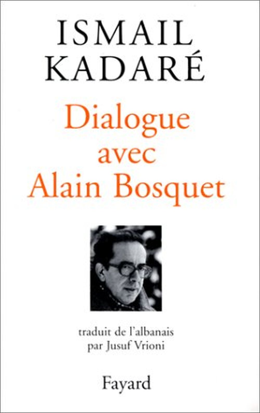 Dialogue Avec Alain Bosquet