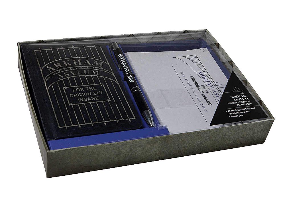 Arkham Asylum Desktop Stationary Set