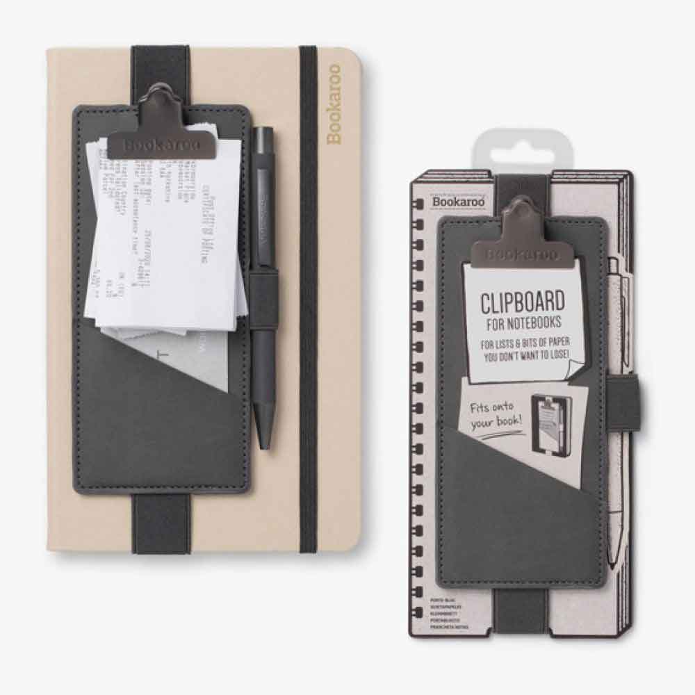Adrion - Bookaroo Clipboard For Notebooks - Charcoal