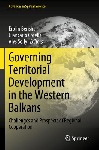 GOVERNING TERRITORIAL DEVELOPMENT IN WENSTERN BALKANS