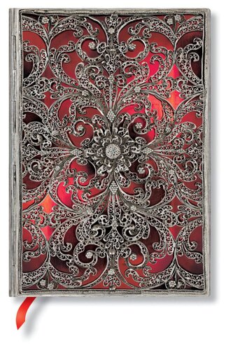 GARNET LINED MIDI SOFTCOVER FLEXI