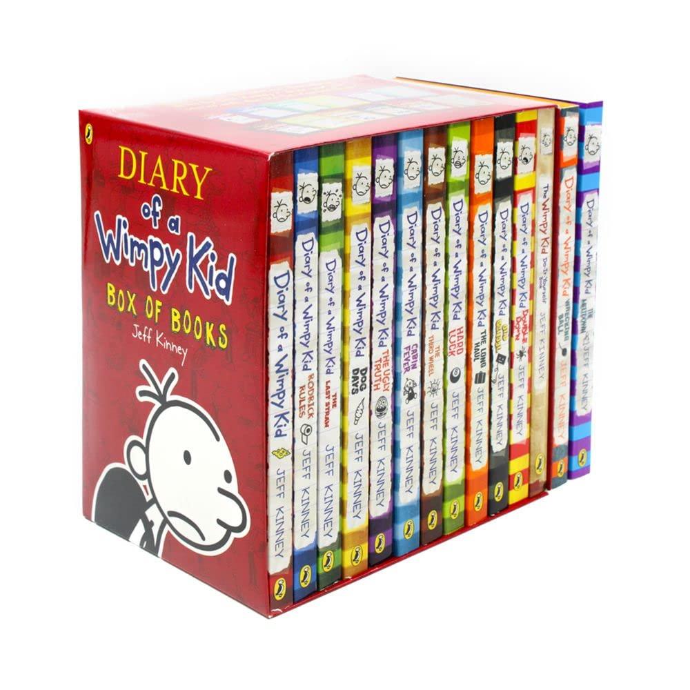 新品Diary Of A Wimpy Kid 24冊 洋書　英語絵本 Adrion - DIARY OF A WIMPY KID BOX OF BOOKS