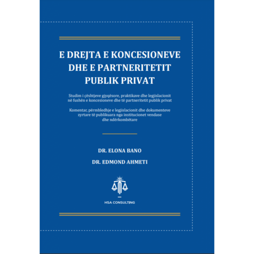 E Drejta E Koncensioneve Dhe E Partneritetit Publik Privat