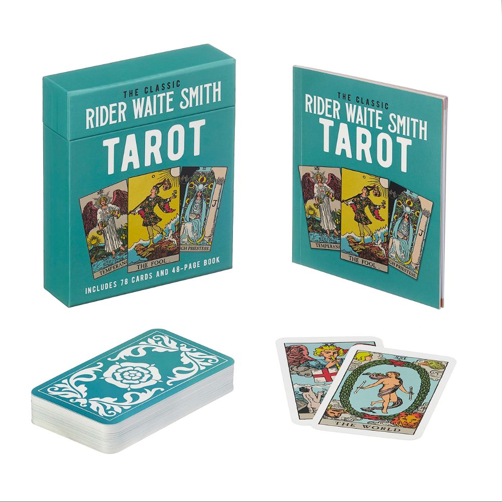 THE CLASSIC RIDER WAITE SMITH TAROT: INCLUDES 78 CARDS AND 48-PAGE BOOK