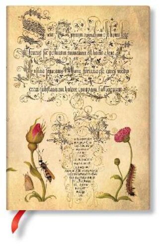 FLEMISH ROSE HARDCOVER MIDI LINED JOURNAL