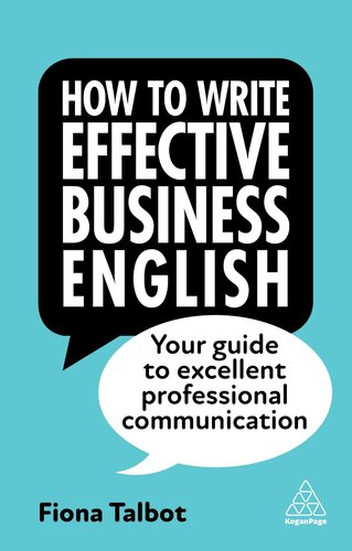 HOW TO WRTITE EFFECTIVE BUSINESS ENGLISH