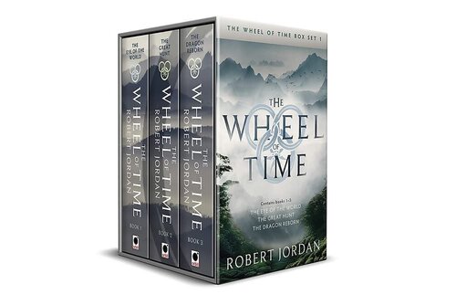 THE WHEEL OF TIME BOX SET 1: BOOKS 1-3 (THE EYE OF THE WORLD, THE GREAT HUNT, THE DRAGON REBORN)