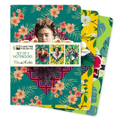 FRIDA KAHLO SET OF 3 STANDARD NOTEBOOKS