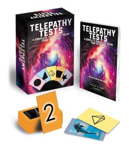 TELEPATHY TESTS BOOK & CARD DECK: A COMPLETE TOOLKIT TO TRAIN YOUR INTUITION