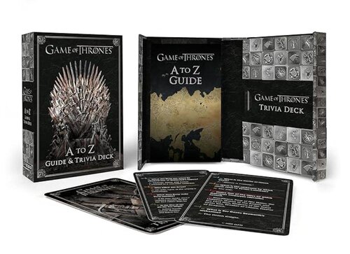 GAME OF THRONES: A TO Z GUIDE & TRIVIA DECK