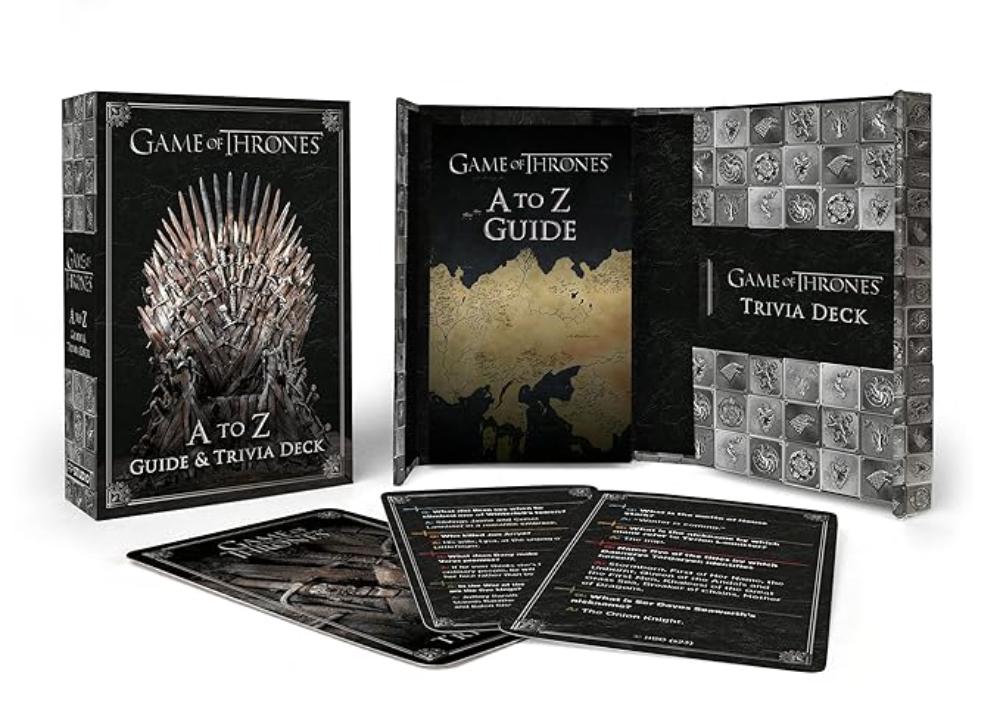 GAME OF THRONES: A TO Z GUIDE & TRIVIA DECK