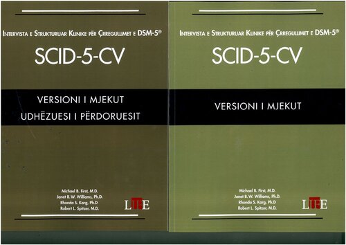 SciD-5-Cv Versioni I Mjekut/udhezuesi I Perdorimit