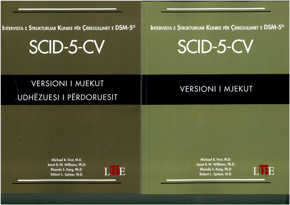 SciD-5-Cv Versioni I Mjekut/udhezuesi I Perdorimit