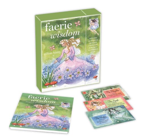 FAERIE WISDOM: INCLUDES 52 MAGICAL MESSAGE CARDS AND A 64-PAGE ILLUSTRATED BOOK