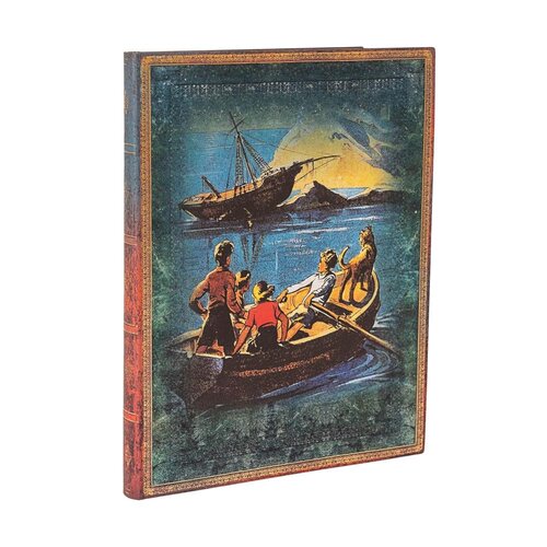 THE FAMOUS FIVE (ENID BLYTON) ULTRA UNLINED SOFTCOVER FLEXI JOURNAL (ELASTIC BAND CLOSURE)
