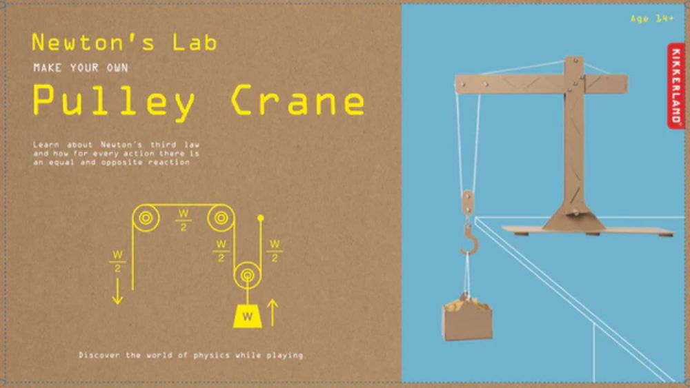 Newton‘s Lab Pulley Crane Kit