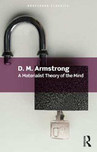 A MATERIALIST THEORY OF THE MIND