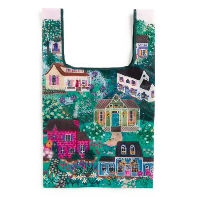 JOY LAFORME COTTAGE HILLS PACKABLE NYLON TOTE BAG