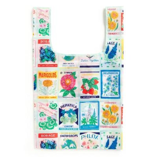 GROW YOUR OWN WAY PACKABLE NYLON TOTE BAG
