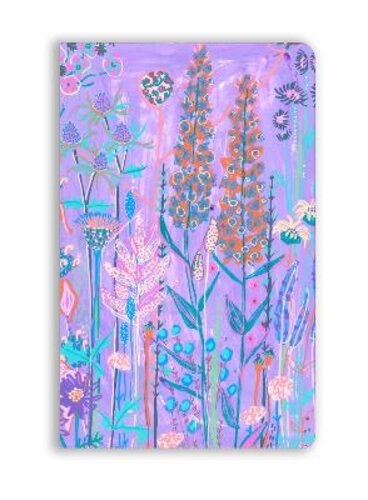 LUCY INNES WILLIAMS: PURPLE GARDEN HOUSE (SOFT TOUCH JOURNAL)