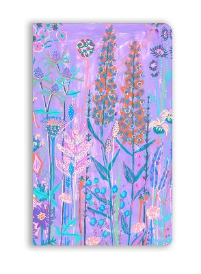 LUCY INNES WILLIAMS: PURPLE GARDEN HOUSE (SOFT TOUCH JOURNAL)