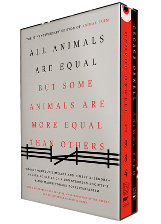 GEORGE ORWELL 2-BOOK BOXED SET: 1984 AND ANIMAL FARM