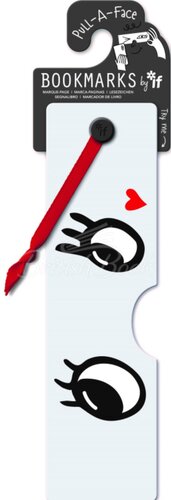 Pull - a - Face Bookmarks - Love
