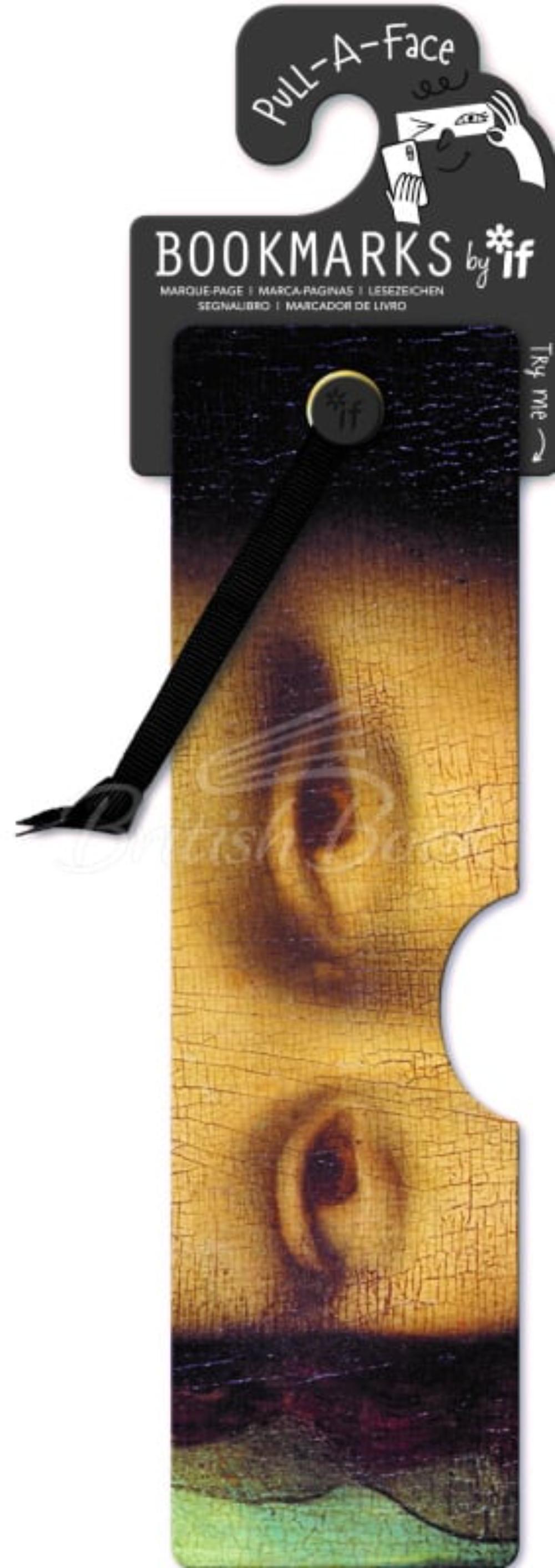 Pull - a - Face Bookmarks - Mona