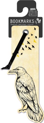 Quirky Bookmarks - Crow
