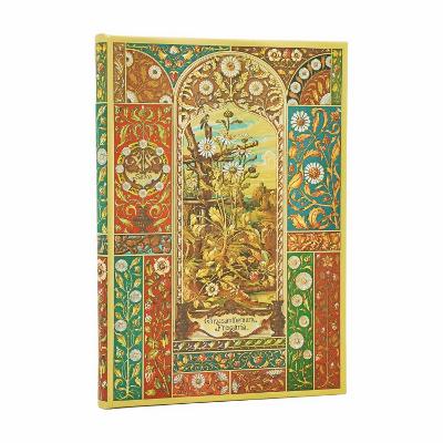 VIENNESE FRUIT (VOX BOTANICA) MIDI LINED HARDCOVER JOURNAL (ELASTIC BAND CLOSURE)