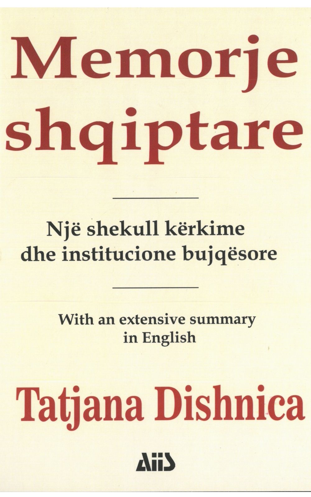 MEMORJE SHQIPTARE