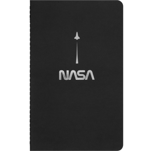 SET OF 2 CAHIERS LARGE PLAIN - NASA SKU2