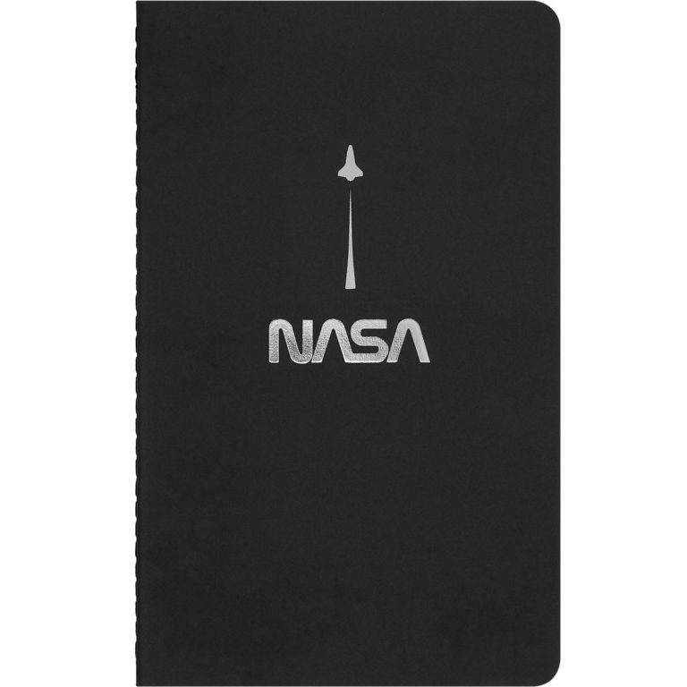 SET OF 2 CAHIERS LARGE PLAIN - NASA SKU2