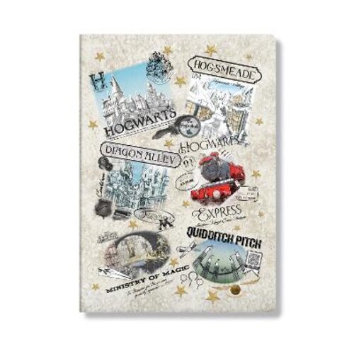 THE WIZARDING WORLD (HARRY POTTER COLLECTION) A5 UNLINED CAHIER