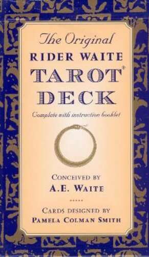THE ORIGINAL RIDER WAITE TAROT DECK: 78 BEAUTIFULLY ILLUSTRATED CARDS AND INSTRUCTIONAL BOOKLET