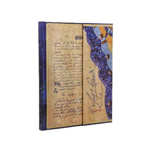 2027 GAUDI, THE MANUSCRIPT OF REUS (EMBELLISHED MANUSCRIPTS COLLECTION) ULTRA 18-MONTH HARDCOVER DAYPLANNER (WRAP CLOSURE) VERTI