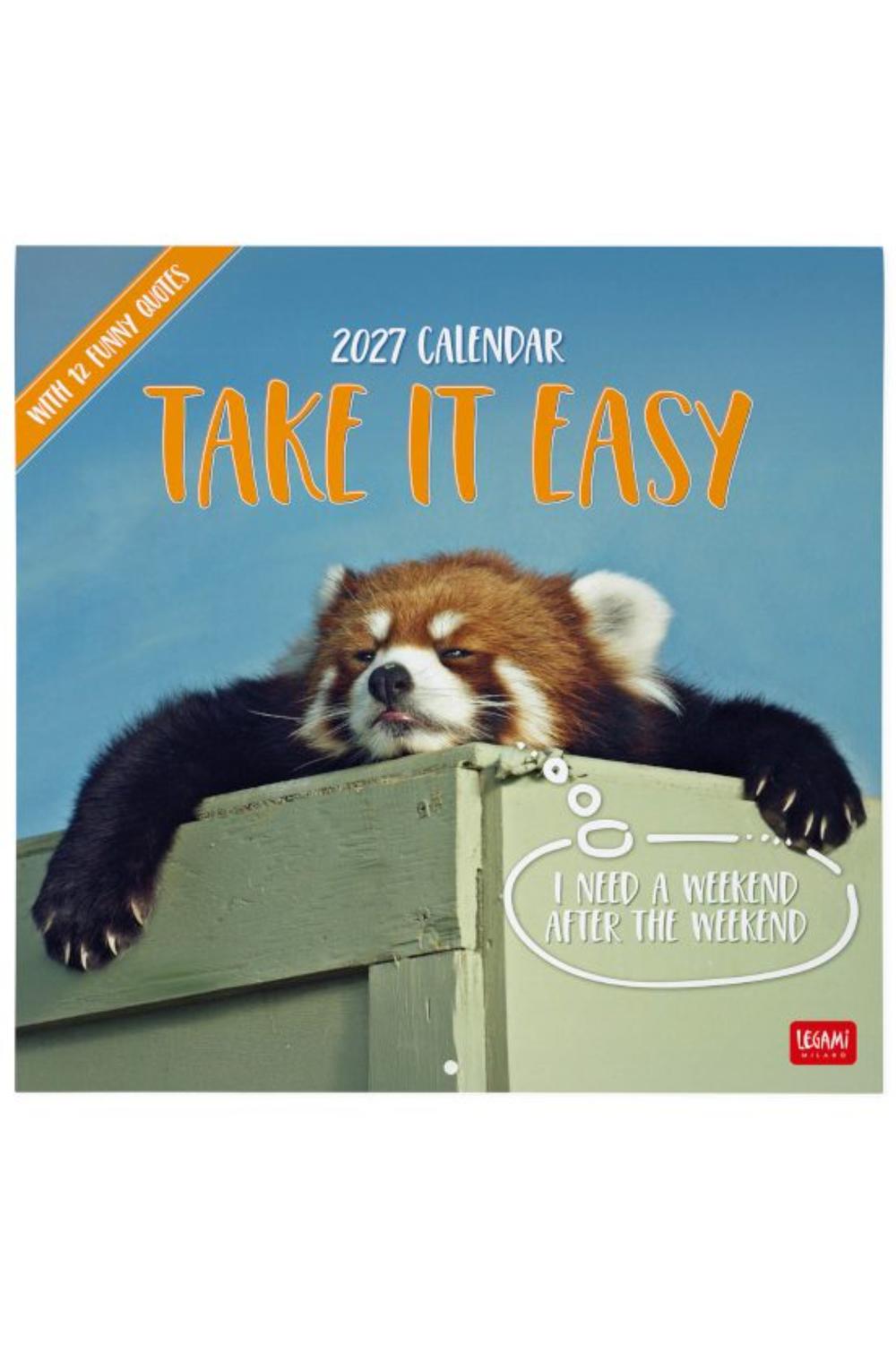 WALL CALENDAR 2027 - ANIMALS