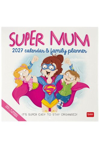 WALL CALENDAR 2027 - FAMILY PLANNER