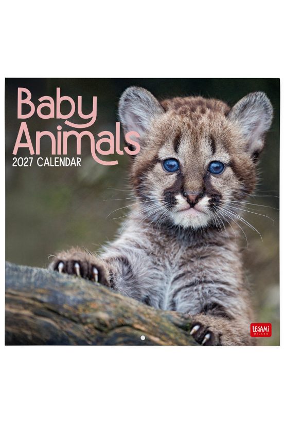 WALL CALENDAR 2027 - ANIMALS