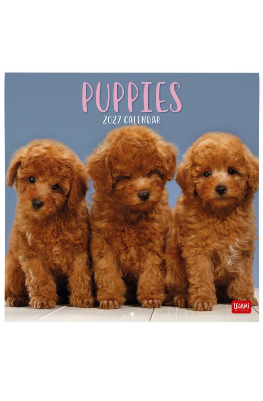 WALL CALENDAR 2027 - DOGS