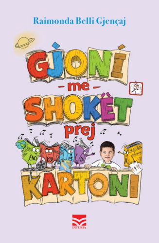 GJONI ME SHOKET PREJ KARTONI