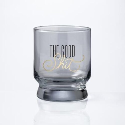 THE GOOD SHIT LOWBALL GLASS