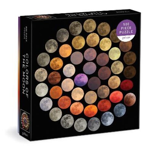 COLORS OF THE MOON 500 PIECE PUZZLE