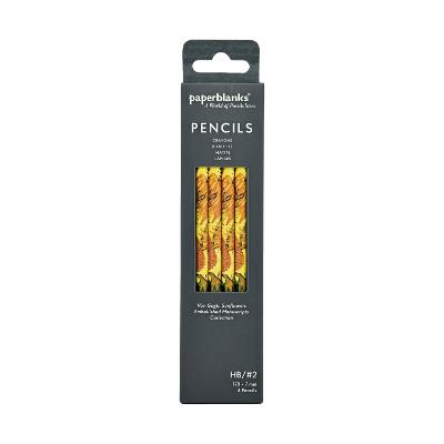 VAN GOGH SUNFLOWERS (EMBELLISHED MANUSCRIPTS COLLECTION) PENCIL (4 PACK)