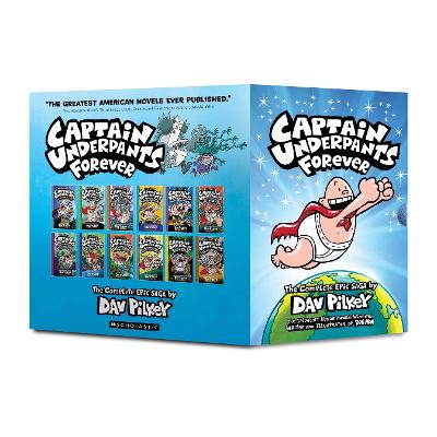 Captain Underpants Forever (Captain Underpants #1-12 Full-Color Boxed Set)