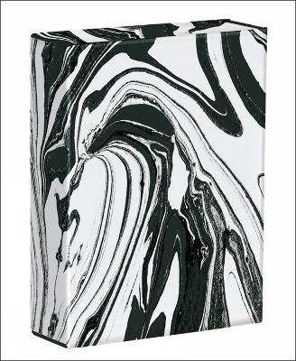 BLACK AND WHITE MARBLE PLAYING CARDS
