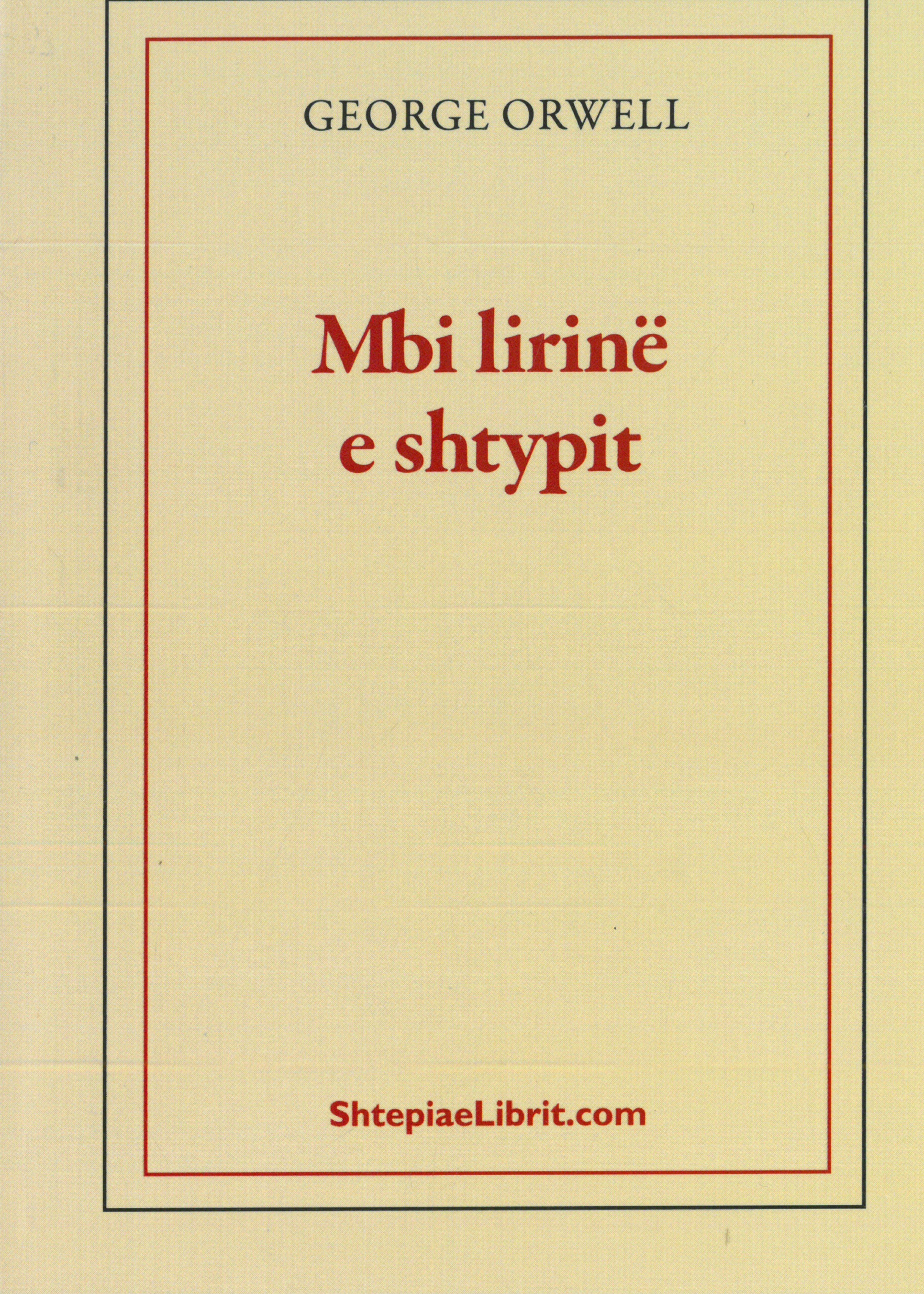 MBI LIRINE E SHTYPIT