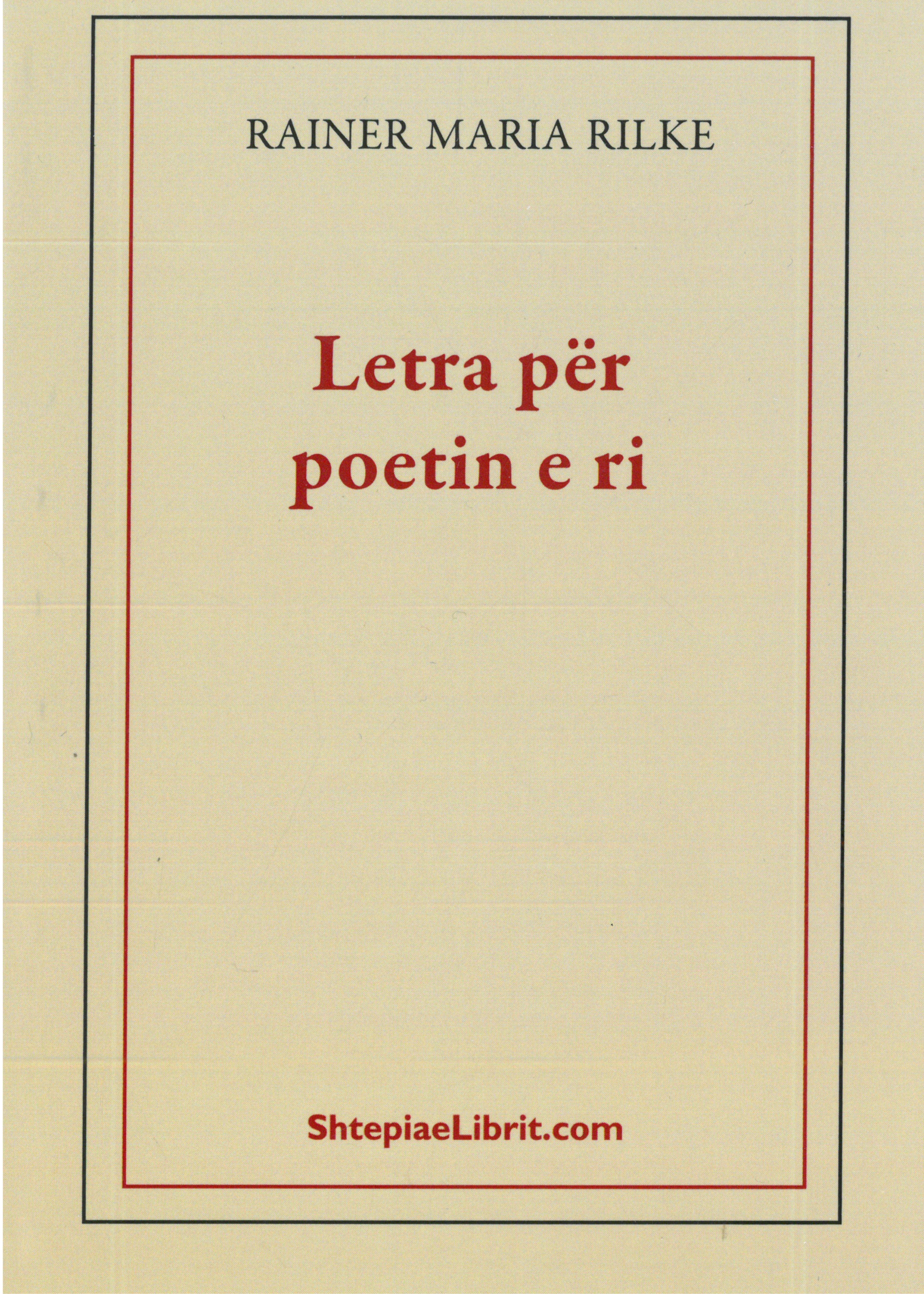 LETRA PER POETIN E RI
